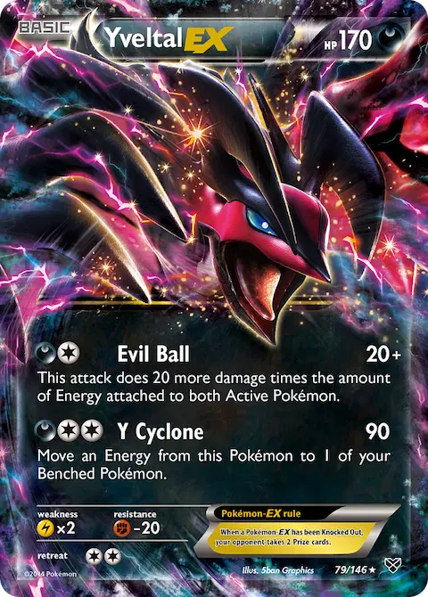 Yveltal EX, XY 79/146