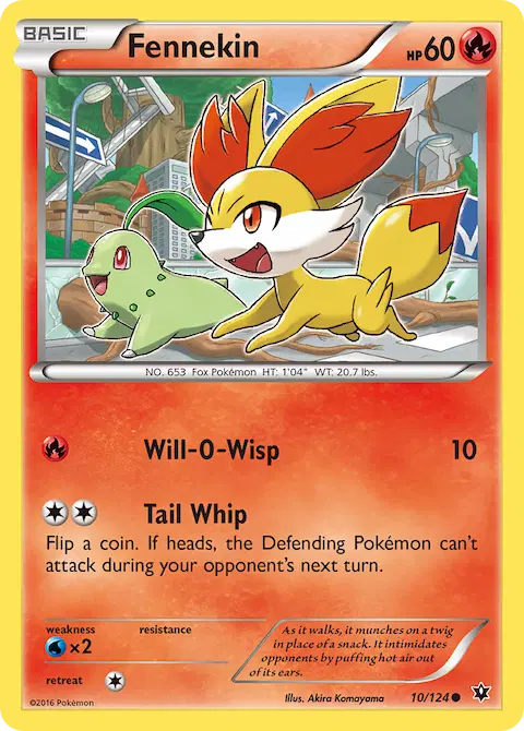 Fennekin, Fates Collide 10/124