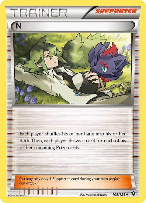 N, Fates Collide 105/124
