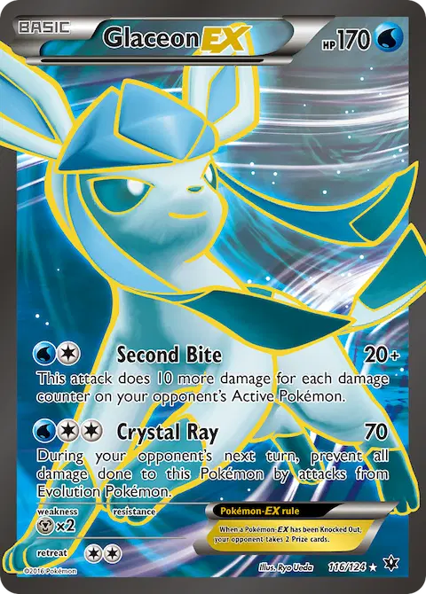 Glaceon EX, Fates Collide 116/124