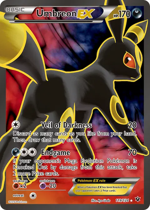 Umbreon EX, Fates Collide 119/124