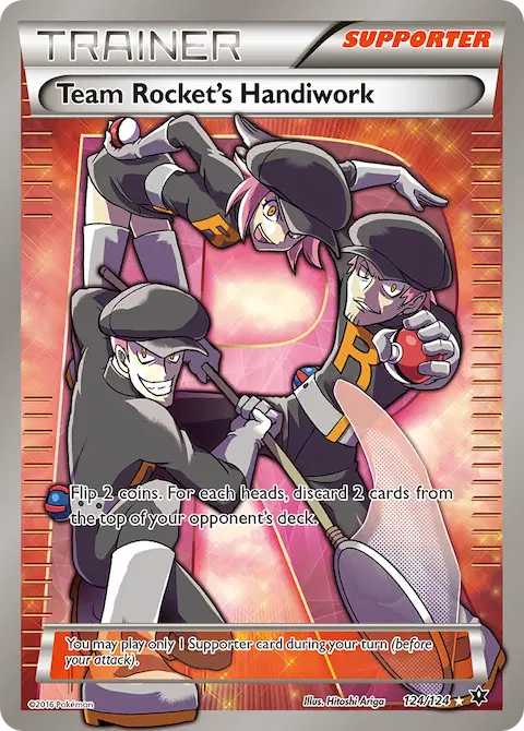 Team Rocket's Handiwork, Fates Collide 124/124