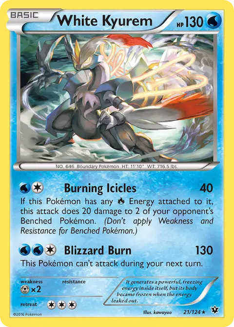 White Kyurem, Fates Collide 21/124