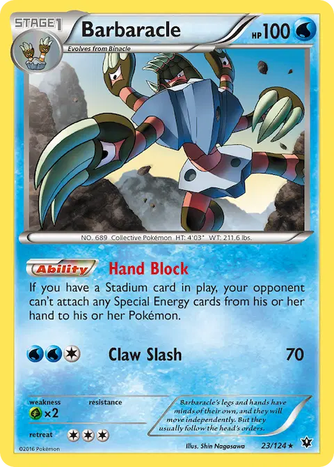 Barbaracle, Fates Collide 23/124