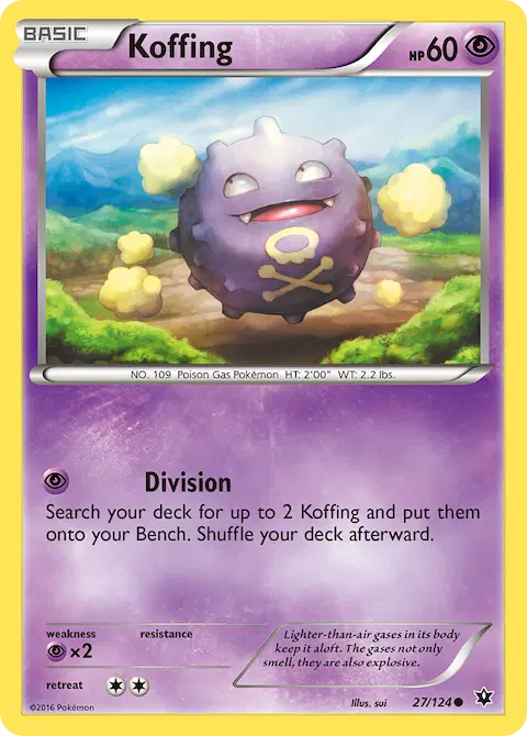 Koffing, Fates Collide 27/124