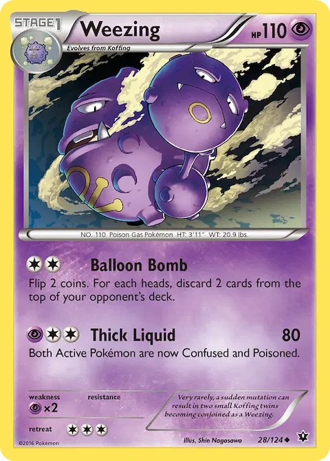 Weezing, Fates Collide 28/124