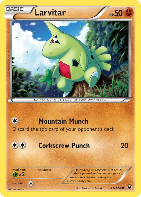 Larvitar, Fates Collide 41/124