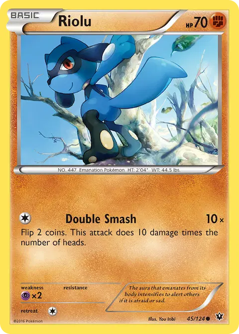 Riolu, Fates Collide 45/124