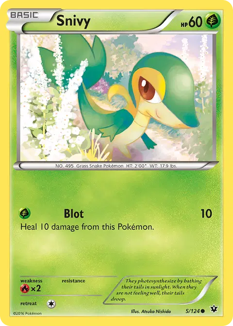 Snivy, Fates Collide 5/124