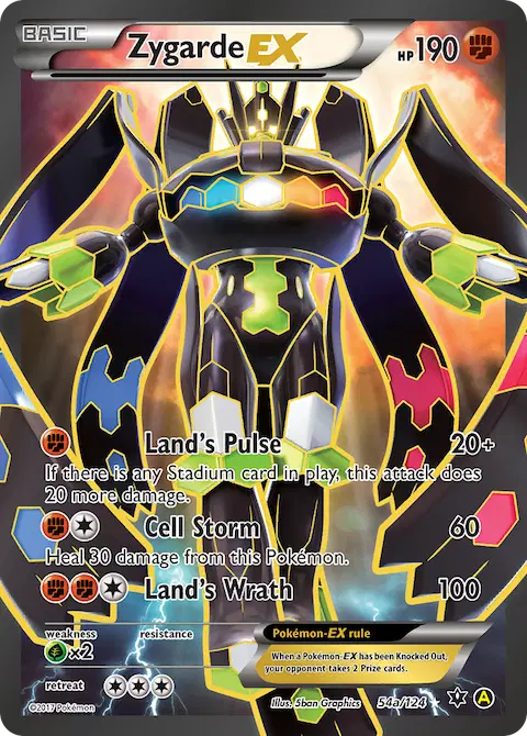 Zygarde EX, Fates Collide 54a