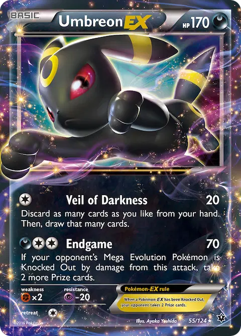 Umbreon EX, Fates Collide 55/124
