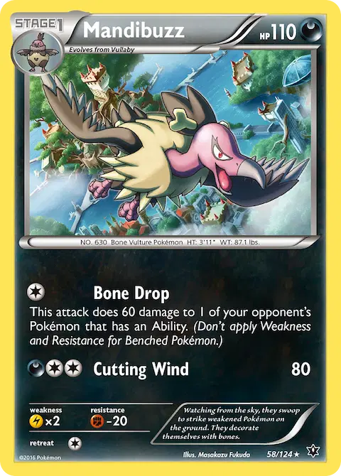 Mandibuzz, Fates Collide 58/124
