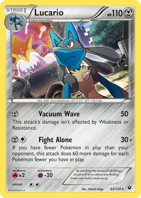 Lucario, Fates Collide 63/124