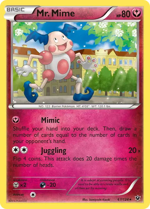 Mr. Mime, Fates Collide 67/124