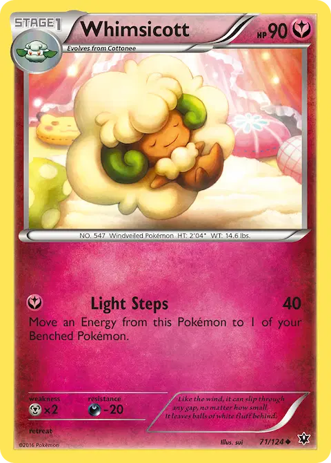 Whimsicott, Fates Collide 71/124