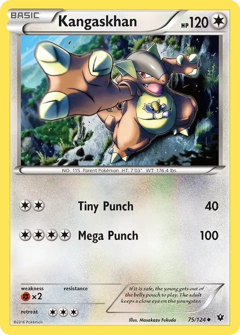 Kangaskhan, Fates Collide 75/124