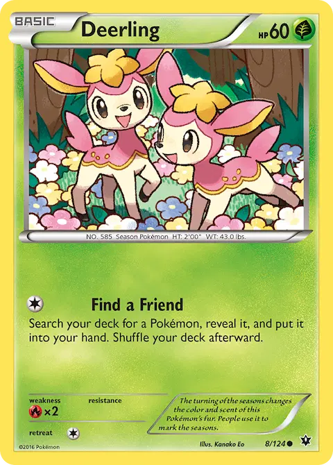 Deerling, Fates Collide 8/124