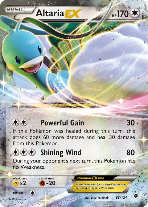 Altaria EX, Fates Collide 83/124