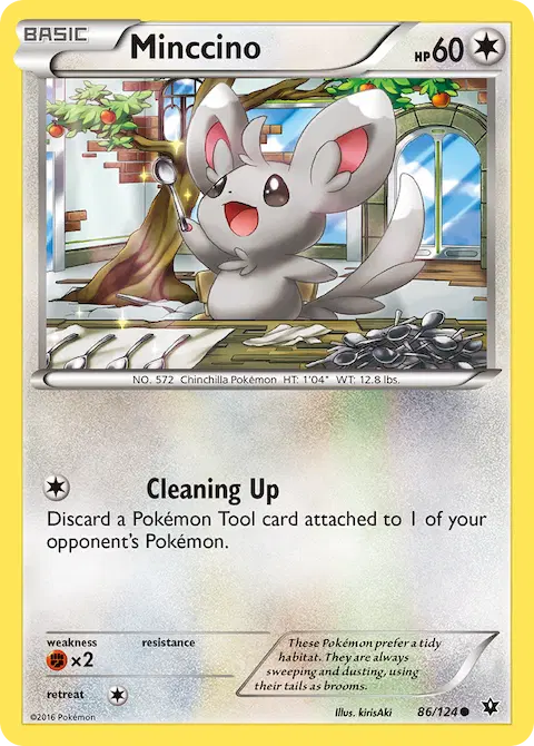 Minccino, Fates Collide 86/124