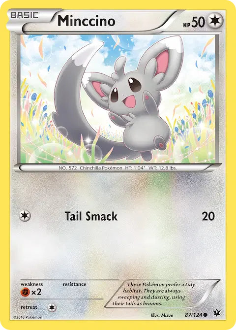 Minccino, Fates Collide 87/124