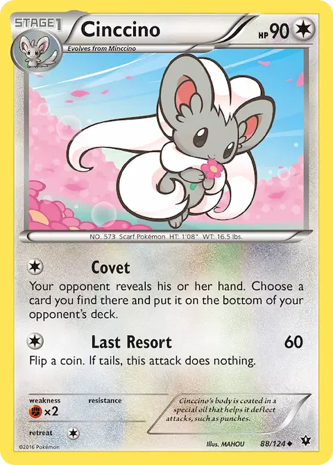 Cinccino, Fates Collide 88/124