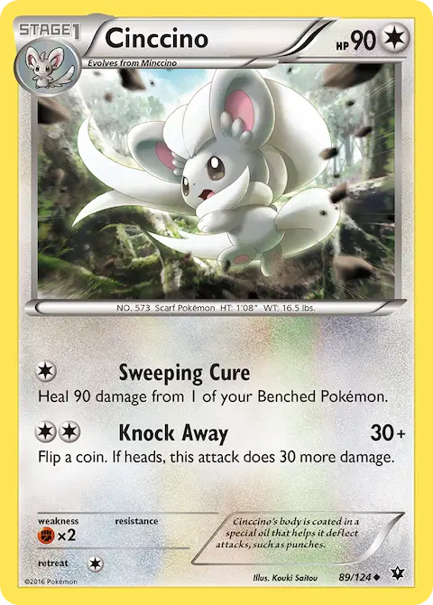 Cinccino, Fates Collide 89/124