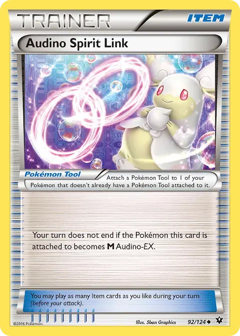Audino Spirit Link, Fates Collide 92/124