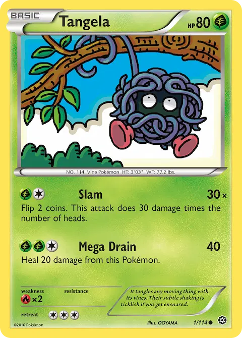 Tangela, Steam Siege 1/114