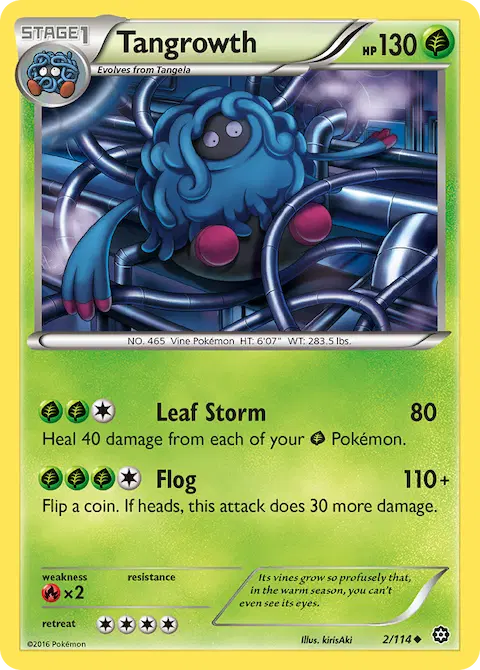 Tangrowth, Steam Siege 2/114