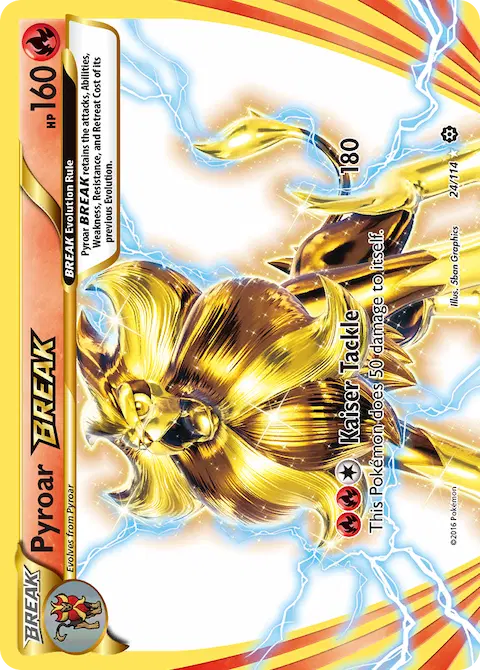 Pyroar BREAK, Steam Siege 24/114