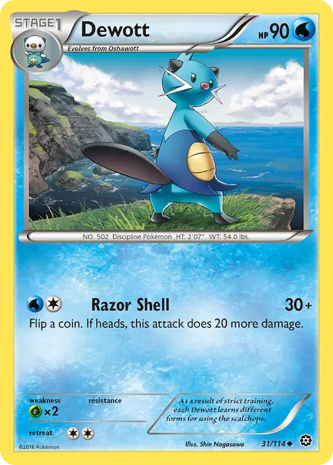 Dewott, Steam Siege 31/114