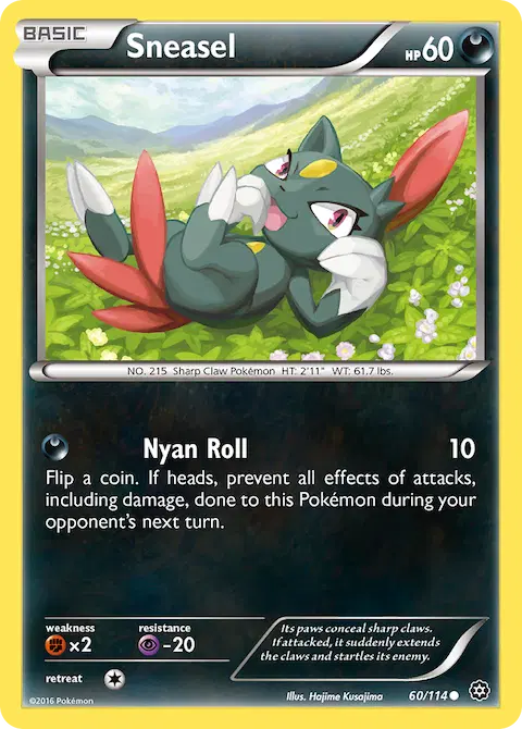 Sneasel, Steam Siege 60/114