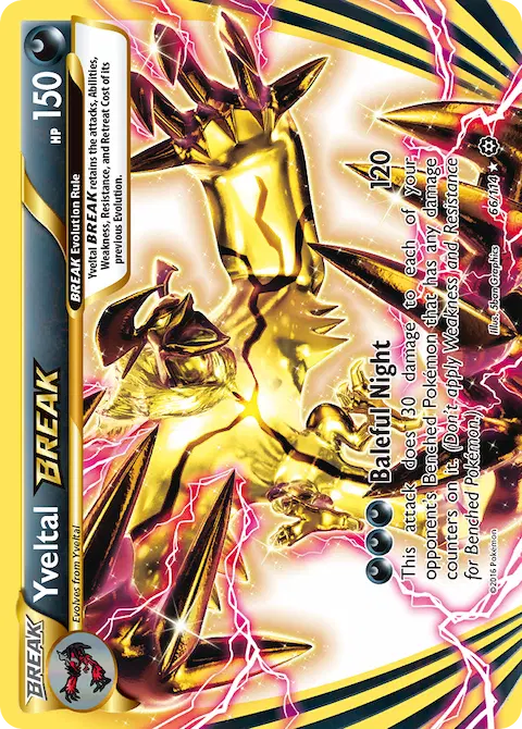 Yveltal BREAK, Steam Siege 66/114