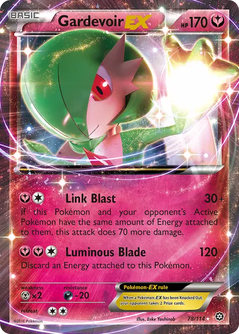 Gardevoir EX, Steam Siege 78/114