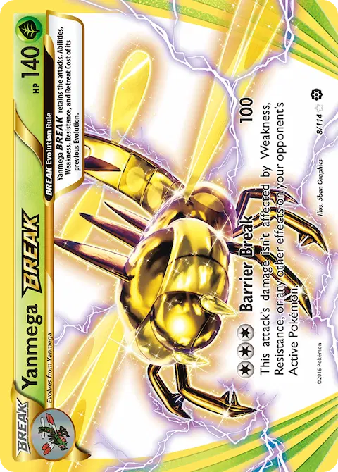 Yanmega BREAK, Steam Siege 8/114