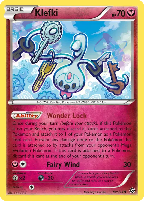 Klefki, Steam Siege 80/114