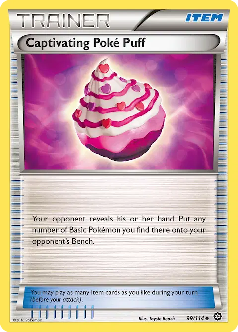 Captivating Poké Puff, Steam Siege 99/114