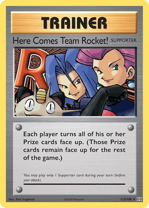 Here Comes Team Rocket!, Evolutions 113/108