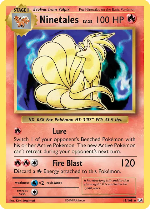 Ninetales, Evolutions 15/108