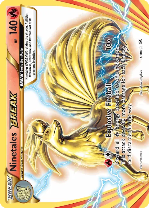 Ninetales BREAK, Evolutions 16/108