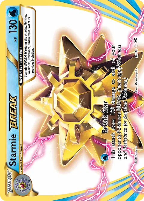 Starmie BREAK, Evolutions 32/108
