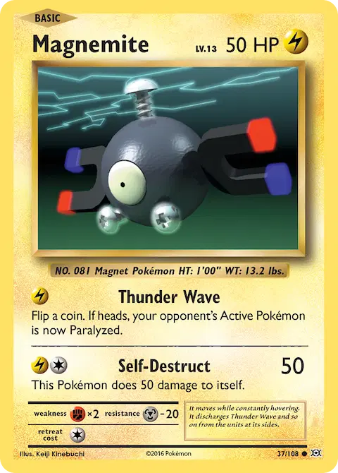 Magnemite, Evolutions 37/108