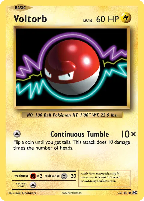 Voltorb, Evolutions 39/108