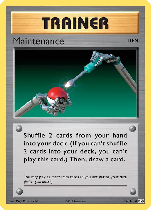 Maintenance, Evolutions 79/108