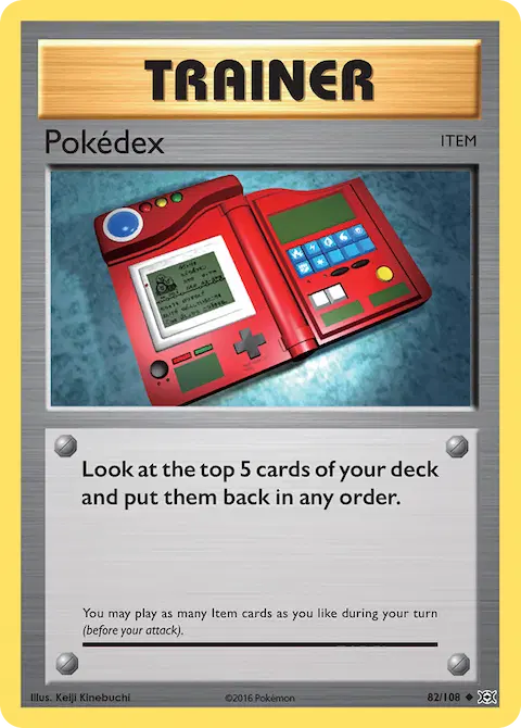 Pokédex, Evolutions 82/108