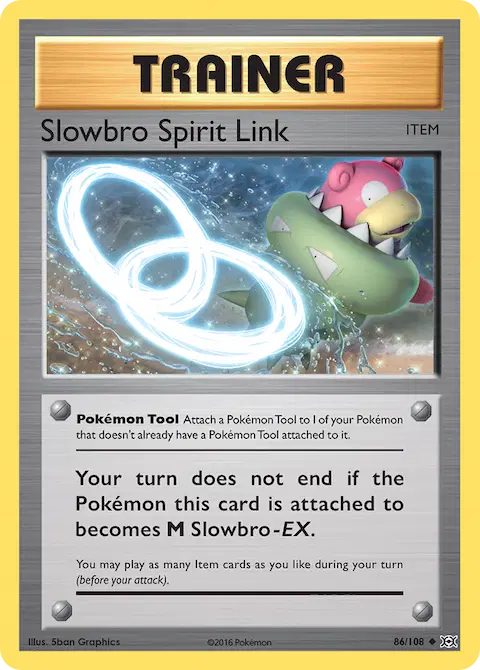 Slowbro Spirit Link, Evolutions 86/108