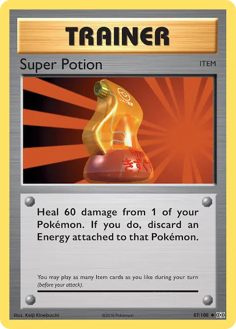 Super Potion, Evolutions 87/108