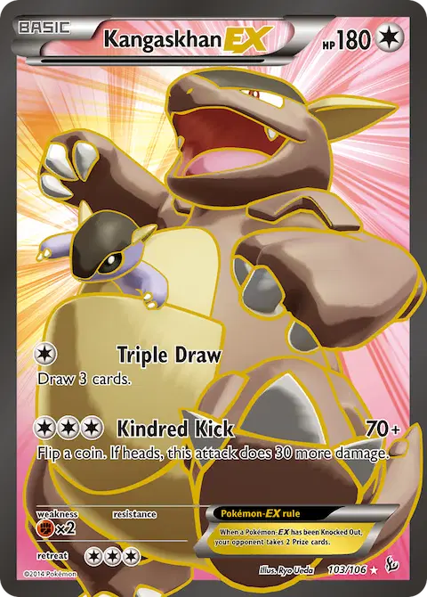 Kangaskhan EX, Flashfire 103/106