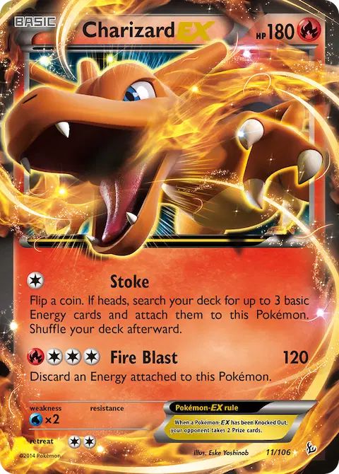 Charizard EX, Flashfire 11/106