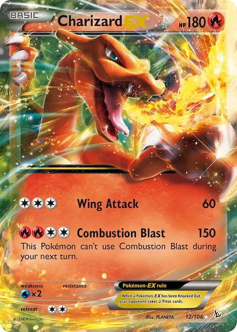 Charizard EX, Flashfire 12/106
